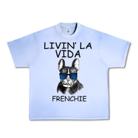 Grape Ice Livin' la vida Frenchie Urban Heavy Tee - Bettercallsaul