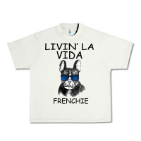 Pistachio Livin' la vida Frenchie Urban Heavy Tee - Bettercallsaul