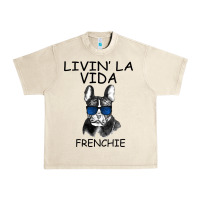 Sandshell Livin' la vida Frenchie Urban Heavy Tee - Bettercallsaul