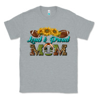 Heather Grey loud and proud mom Classic Tee - BundleAndBundleShop
