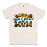 Natural loud and proud mom Classic Tee - BundleAndBundleShop