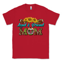 Red loud and proud mom Classic Tee - BundleAndBundleShop