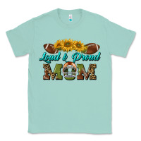 Seafoam loud and proud mom Classic Tee - BundleAndBundleShop