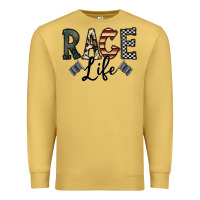 Antique Gold race life Premium Sweatshirt - CowhideDigitalArt