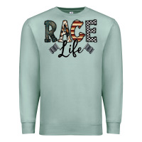 Seafoam race life Premium Sweatshirt - CowhideDigitalArt
