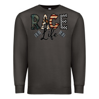 Smoke race life Premium Sweatshirt - CowhideDigitalArt