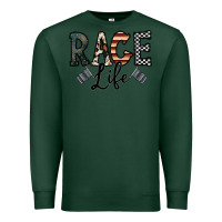 Sports Green race life Premium Sweatshirt - CowhideDigitalArt