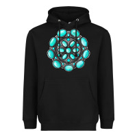 Black gemstone jewelry Heavyweight Hoodie - RanaPortraitStore