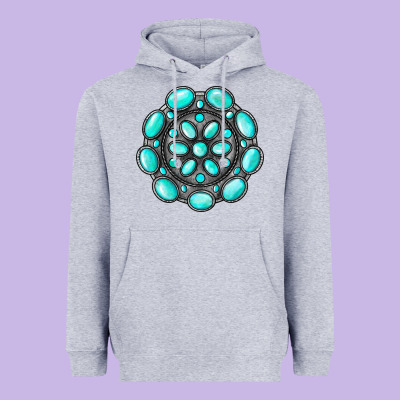 Gemstone Jewelry Heavyweight Hoodie Designed By Ranaportraitstore