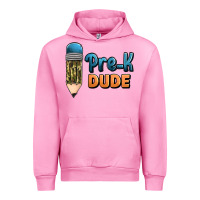 Fuchsia Pink pre k dude Urban Hoodie - Jasminsmagicworld