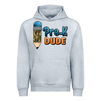 Heather Grey pre k dude Urban Hoodie - Jasminsmagicworld