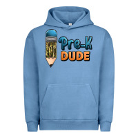Pigment Pebble Blue pre k dude Urban Hoodie - Jasminsmagicworld