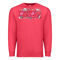 Cardinal xoxo valentine Premium Sweatshirt - RacoonDesign