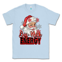 Dusty Blue big nick energy santa claus Classic Tee - RanaPortraitStore