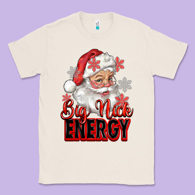 Big Nick Energy Santa Claus Classic Tee Designed By Ranaportraitstore