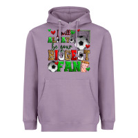 Lavender i will always be your biggest fan soccer Heavyweight Hoodie - Zillion Design Studio