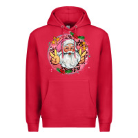 Cardinal merry christmas peace santa Premium Hoodie - AdoDesignShop