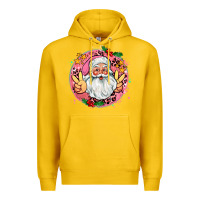 Lemon merry christmas peace santa Premium Hoodie - AdoDesignShop