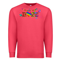 Cardinal lgbtq hope  libbey glass Premium Sweatshirt - HRA Design Shop