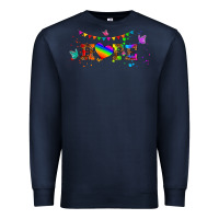 Navy lgbtq hope  libbey glass Premium Sweatshirt - HRA Design Shop
