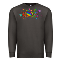 Smoke lgbtq hope  libbey glass Premium Sweatshirt - HRA Design Shop