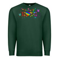 Sports Green lgbtq hope  libbey glass Premium Sweatshirt - HRA Design Shop
