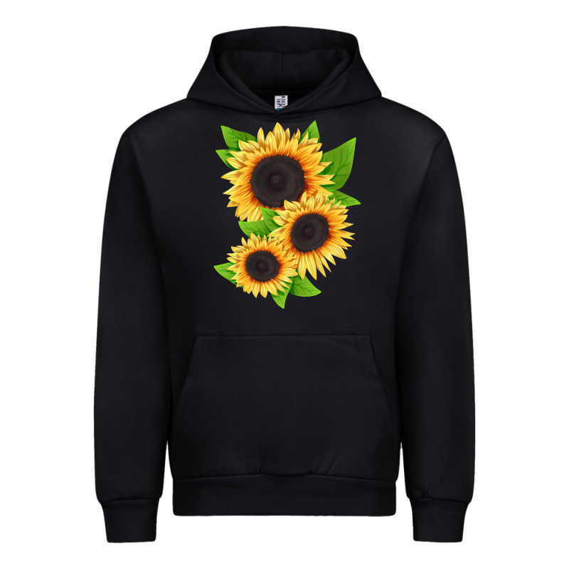 Treetops Sunflower Urban Hoodie by LillyAllenDesigns | Teevron
