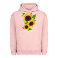 Pigment Salmon treetops sunflower Urban Hoodie - LillyAllenDesigns