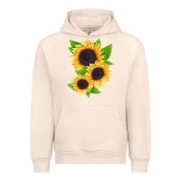 Sandshell treetops sunflower Urban Hoodie - LillyAllenDesigns