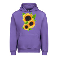 Tulip treetops sunflower Urban Hoodie - LillyAllenDesigns