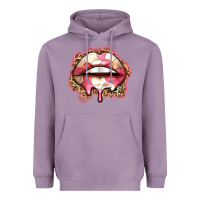 Lavender volleyball lips Heavyweight Hoodie - Zillion Design Studio