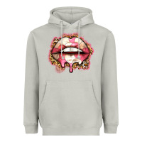 Moon Dust volleyball lips Heavyweight Hoodie - Zillion Design Studio