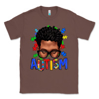 Chestnut autism afro man Classic Tee - texasbilliewilder
