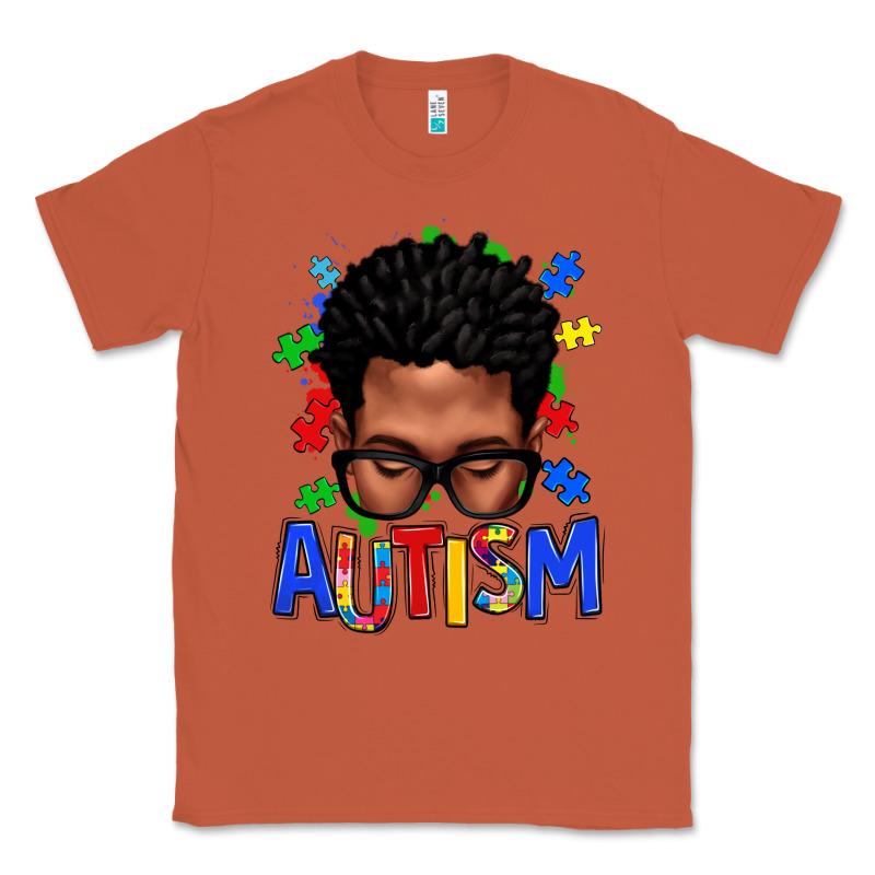Autism Afro Man Classic Tee by texasbilliewilder | Teevron