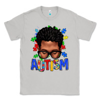 Moon Dust autism afro man Classic Tee - texasbilliewilder