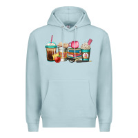 Blue Mist teacher fuel coffee cups Premium Hoodie - Jasminsmagicworld