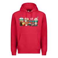 Cardinal teacher fuel coffee cups Premium Hoodie - Jasminsmagicworld