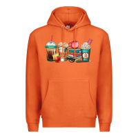 Carrot teacher fuel coffee cups Premium Hoodie - Jasminsmagicworld