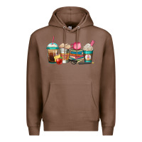 Chestnut teacher fuel coffee cups Premium Hoodie - Jasminsmagicworld