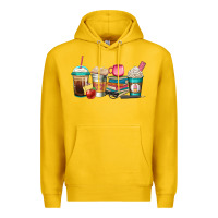 Lemon teacher fuel coffee cups Premium Hoodie - Jasminsmagicworld