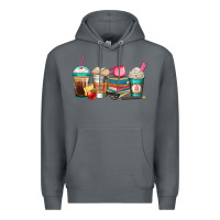 Rock teacher fuel coffee cups Premium Hoodie - Jasminsmagicworld