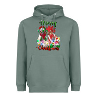 Sage christmas roosters Heavyweight Hoodie - RanaPortraitStore