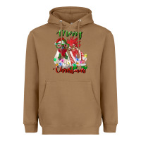 Toasted Coconut christmas roosters Heavyweight Hoodie - RanaPortraitStore