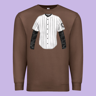 Baseball Uniform Fa Element Premium Sweatshirt Designed By Fadigitalartstudio