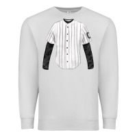 Dove Grey baseball uniform fa element Premium Sweatshirt - FaDigitalArtStudio