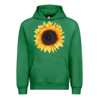 Emerald treetops sunflower Urban Hoodie - LillyAllenDesigns