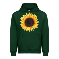 Foreset Green treetops sunflower Urban Hoodie - LillyAllenDesigns