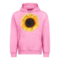 Fuchsia Pink treetops sunflower Urban Hoodie - LillyAllenDesigns