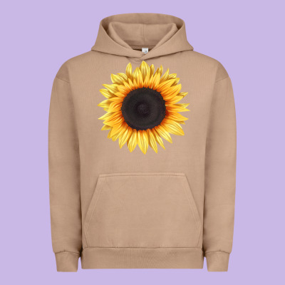 Treetops Sunflower Urban Hoodie Designed By Lillyallendesigns