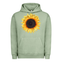 Pigment Oil Green treetops sunflower Urban Hoodie - LillyAllenDesigns